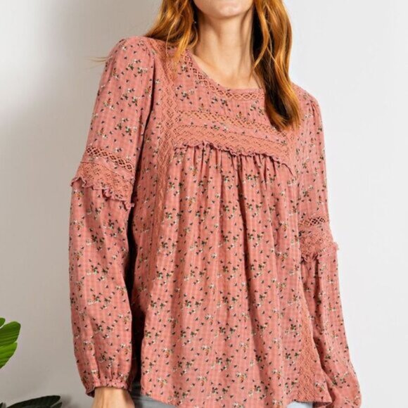 #33 - ANITA FLORAL PRINTED COTTON TOP - Picture 2 of 4